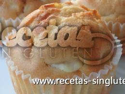 Muffins a las peras sin gluten