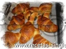 Cruasánes sin gluten sin gluten