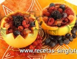 Toronjas rellenas sin gluten