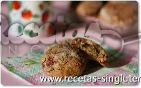 Bizcochos de pistachos y almendras sin gluten