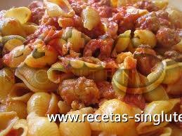 Pasta con chorizo, calabaza y semillas de hinojo sin gluten