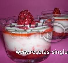 Fresas Con Crema De Yogur