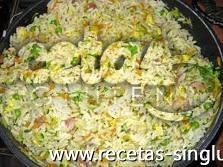 Arroz a la cantonea sin gluten