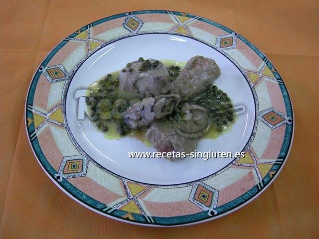 Bocados de filete a la pimienta verde sin gluten