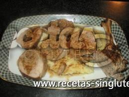 Cordero aromatizado sin gluten