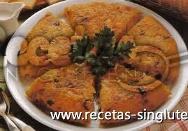 Tortilla de arroz con verduras sin gluten